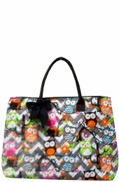 Large Quilted Tote Bag-GQL3907/BR